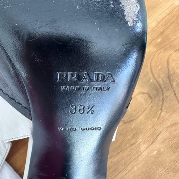 Prada Sling Back Tan and Black Check All offers considered! - Picture 2 of 4